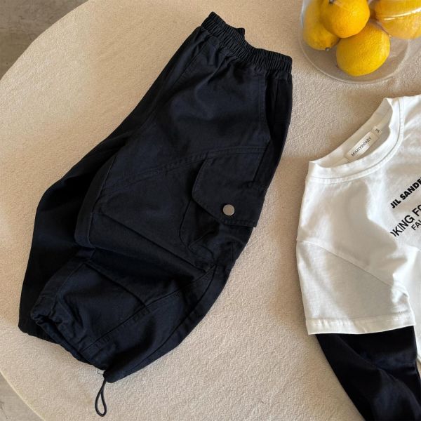 預購秋款男童日系帥帥束腳百搭褲尺寸90-140 