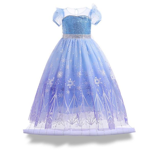 預購萬聖節愛莎紗裙洋裝（附頭紗）9/10收單 