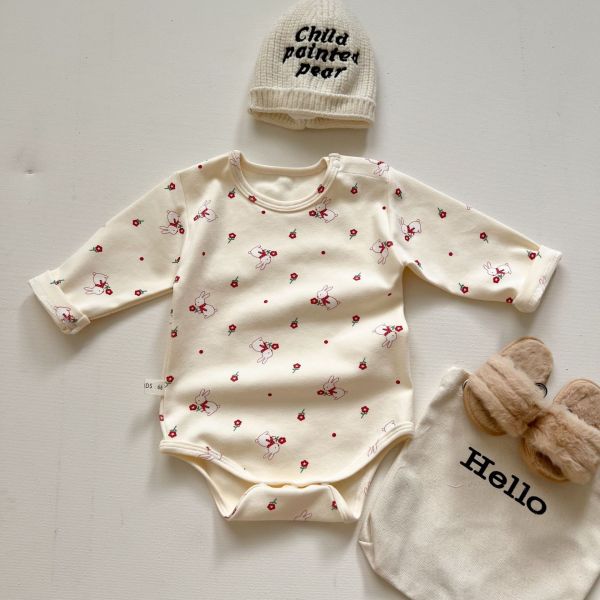 預購秋款男女寶可愛棉質包屁衣尺寸66-90 