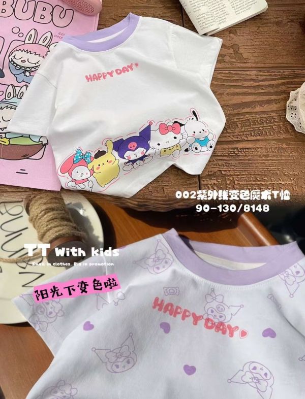 【預購】夏款-女童限量款式變色褲洛米上衣 