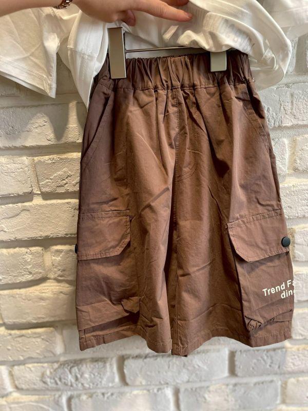 8026現貨夏款男童森林系酷帥工裝套裝尺寸110-150 