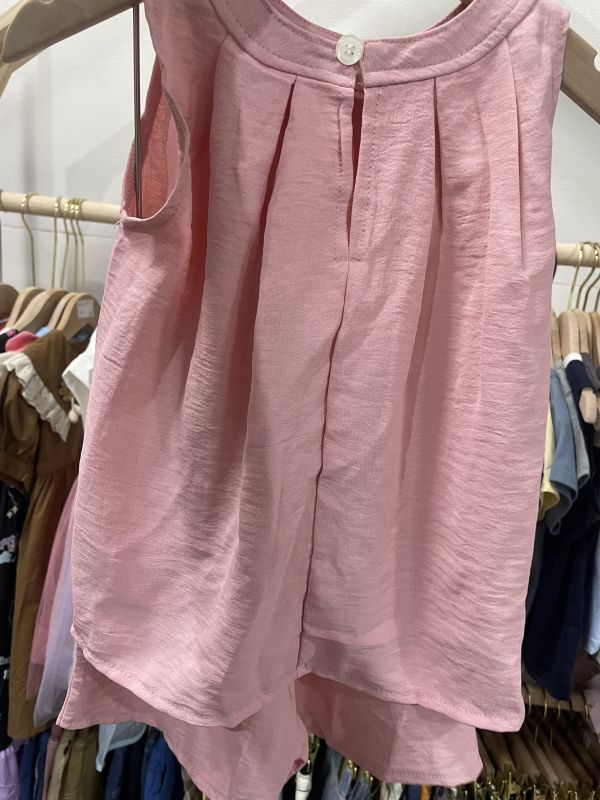現貨女童背心無袖氣質套裝 