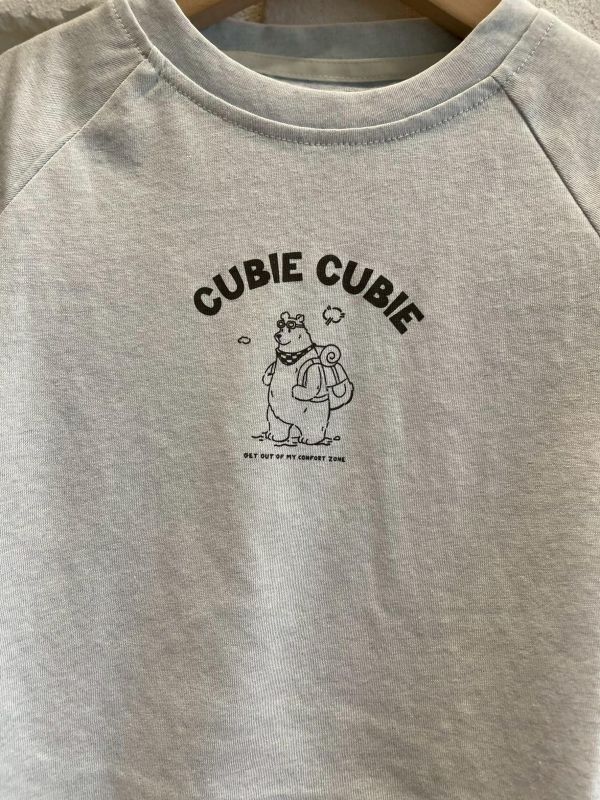 7110-1現貨夏款男童熊熊棉T上衣尺寸90-130 