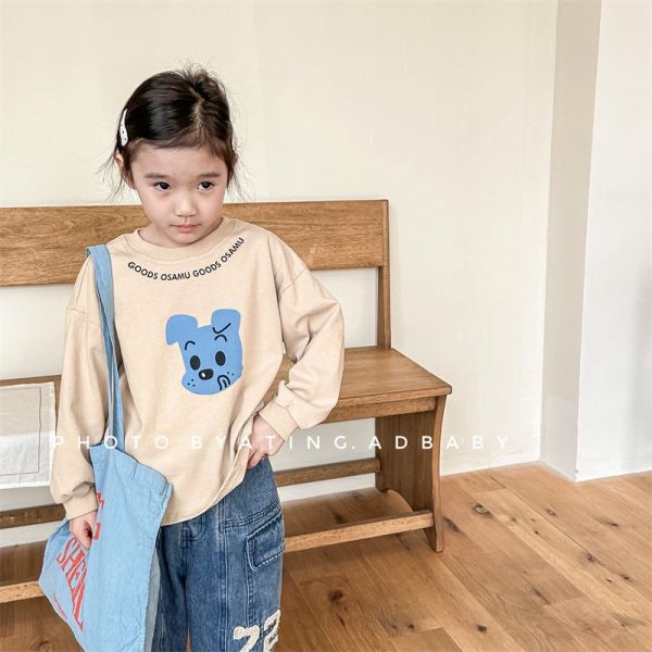 預購秋款男女童原田上衣尺寸80-130 