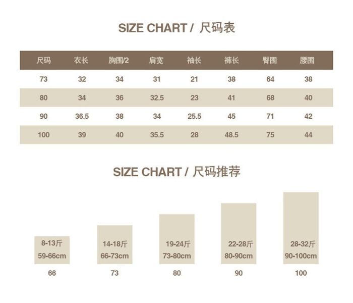 預購秋款男女寶超萌微笑套裝 尺寸73-100 