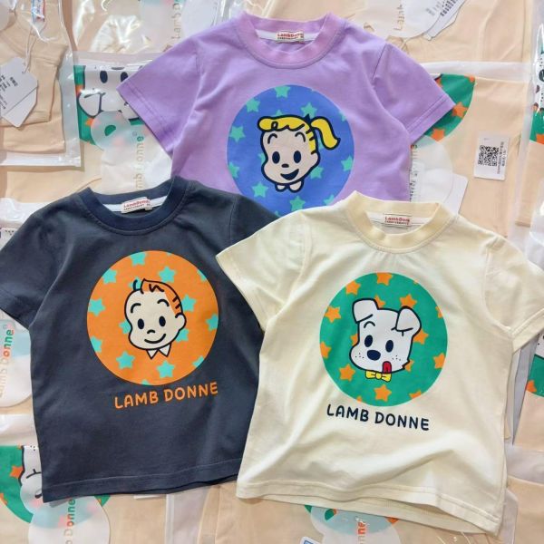 1996現貨夏款男女童日系手足上衣尺寸90-130 