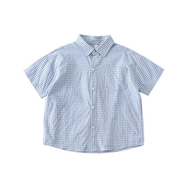 預購夏款格子襯衫母女海邊度假蕾絲短裙套裝親子裝『大人』 