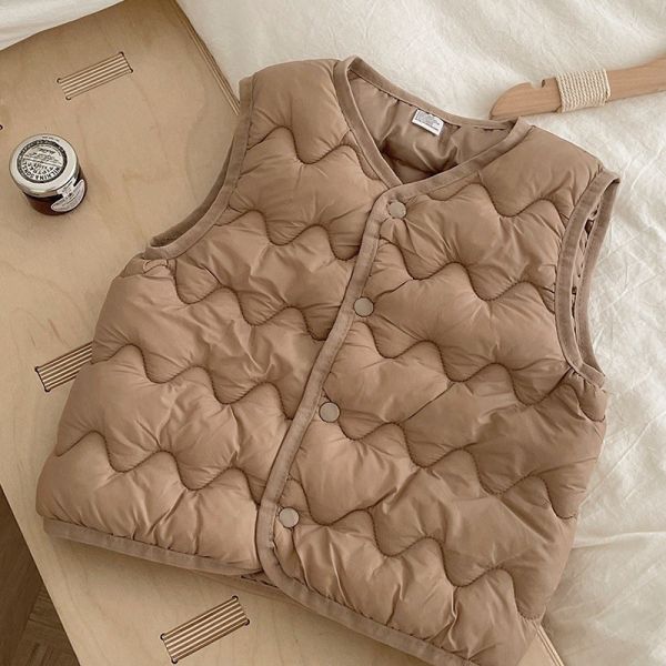 預購秋冬款男女童羽絨背心尺寸90-140 