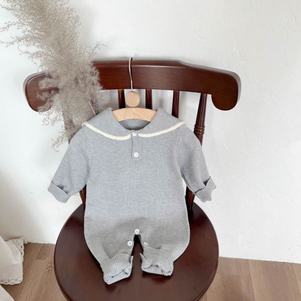 預購冬款男寶海軍領針織毛衣尺寸66-110 