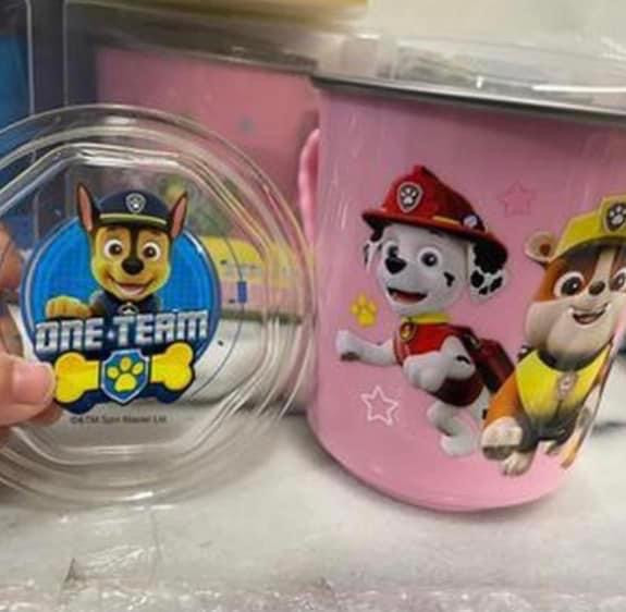 現貨卡通刷牙杯組 