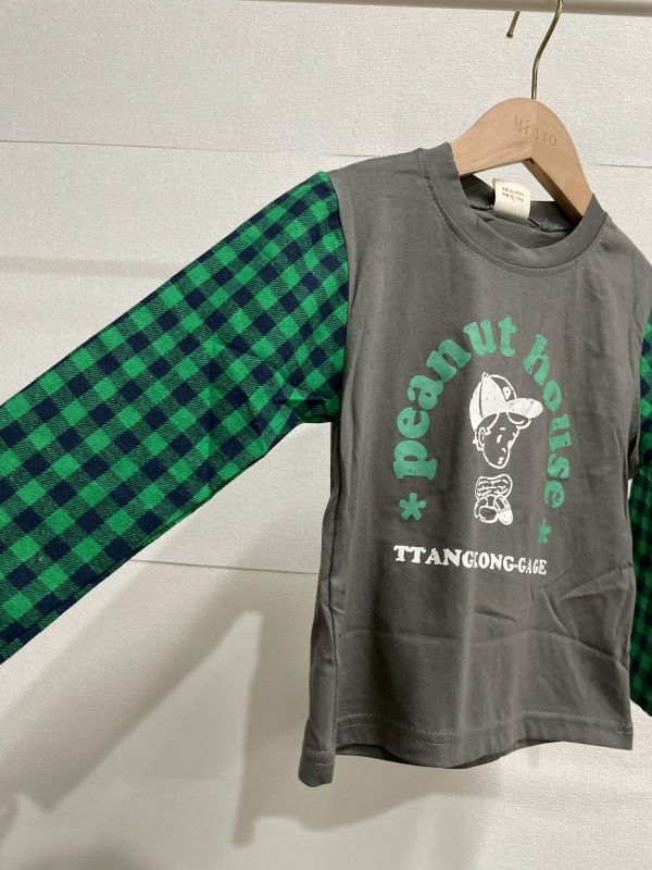 現貨秋款男童帥帥男孩假兩件上衣 