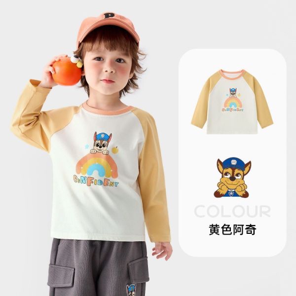 預購秋款男女童汪汪隊上衣尺寸105-140 