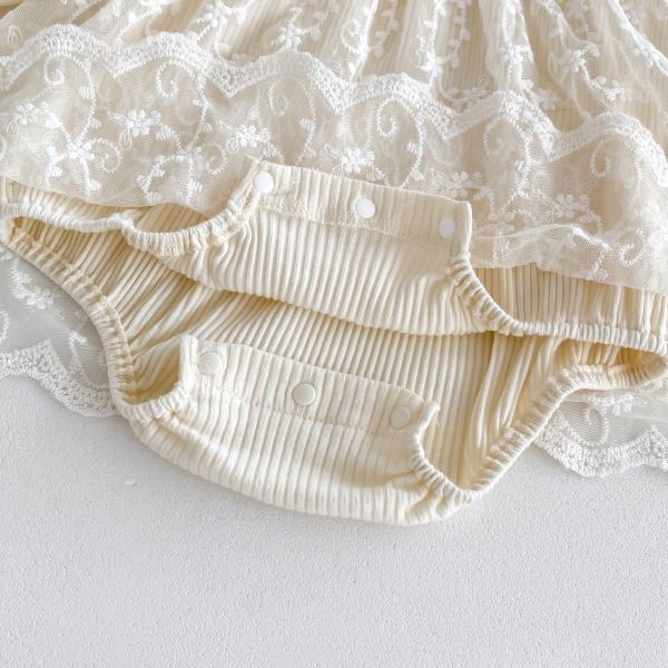 預購秋款女寶甜美公主包屁裙尺寸66-90 