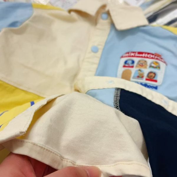 現貨日單男童可愛動物襯衫上衣尺寸90-130 