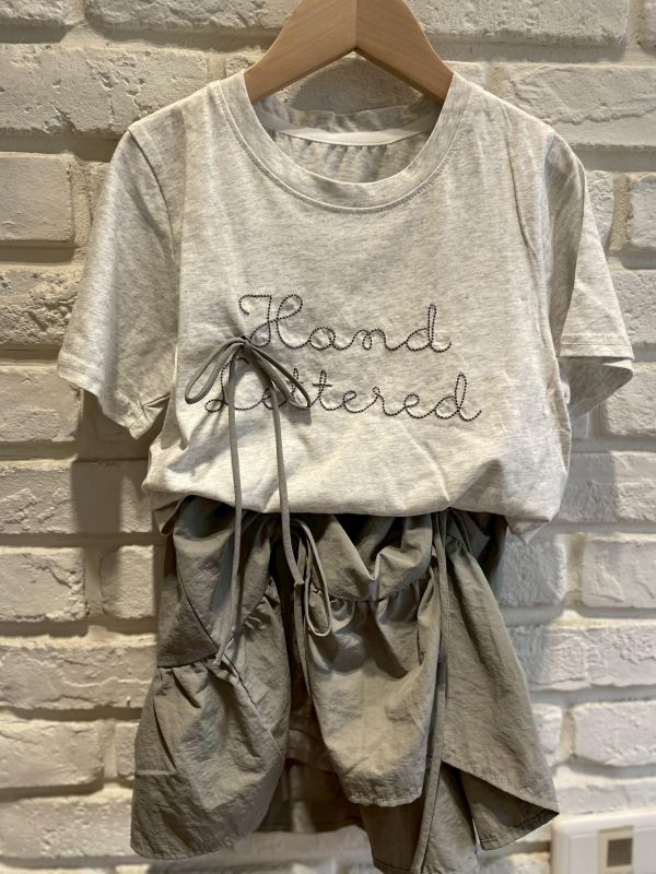 2615-現貨夏款女童氣質蝴蝶結休閒套裝尺寸100-140 