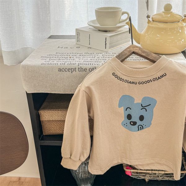 預購秋款男女童原田上衣尺寸80-130 