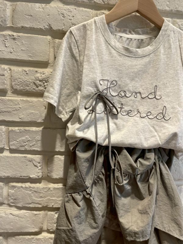 2615-現貨夏款女童氣質蝴蝶結休閒套裝尺寸100-140 