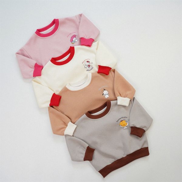 預購秋款男女童可可愛愛上衣尺寸80-130 