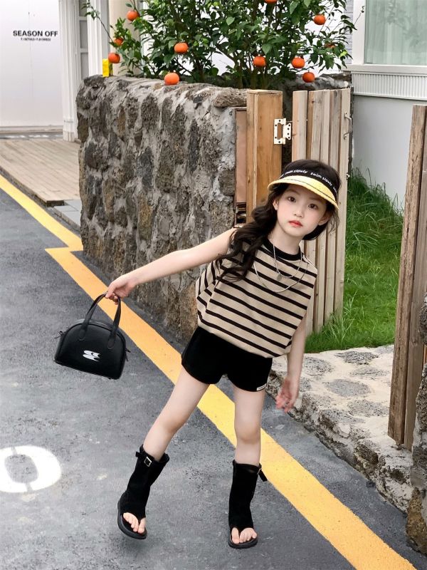 預購夏款女孩時髦氣質套裝 