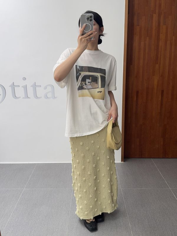 墨鏡狗狗開車短T 