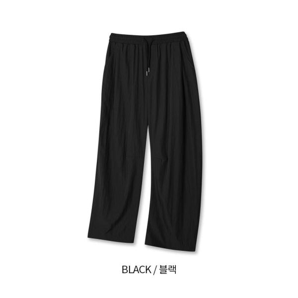 (男裝)涼感的休閒長褲 