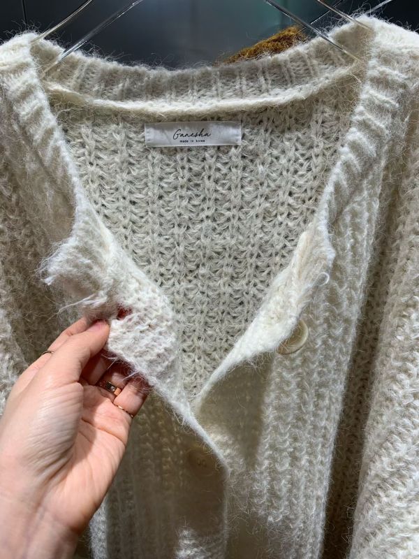 浪漫針織開襟衫 