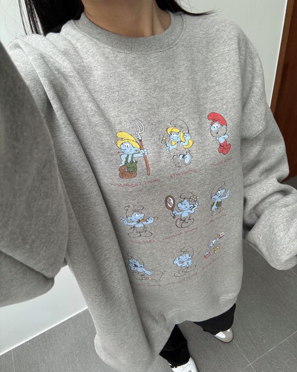 超Q藍色小精靈大學T 