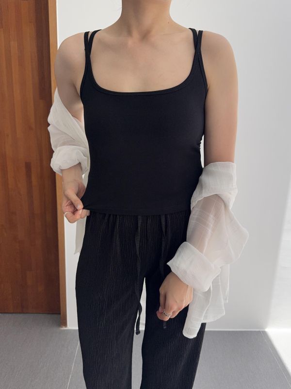 美背扭結bra top 