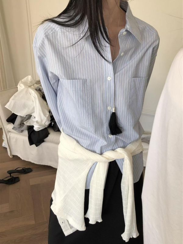 質感雙口袋襯衫 