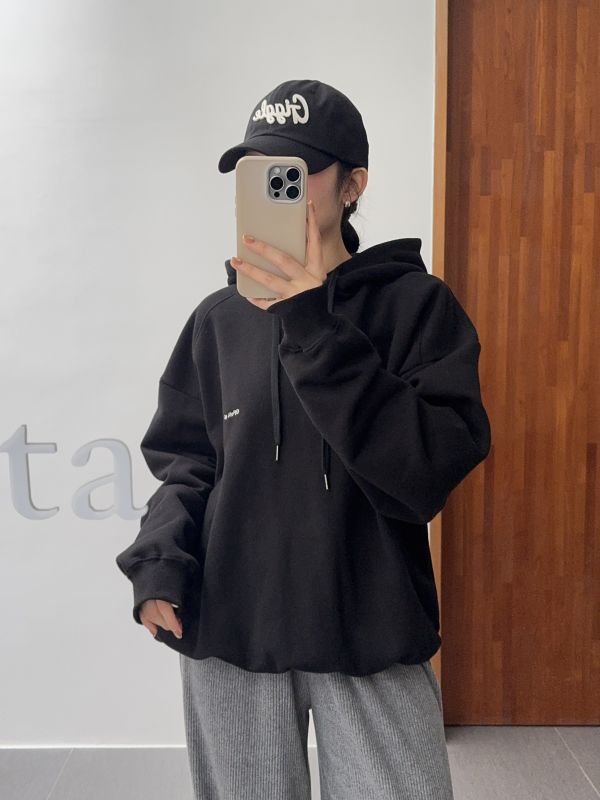 最美低調質感連帽大學T 