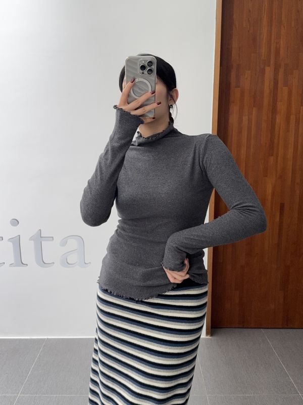 QQ木耳邊內搭衣 