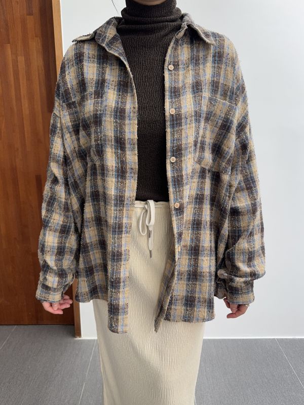 特別好看的格紋襯衫 