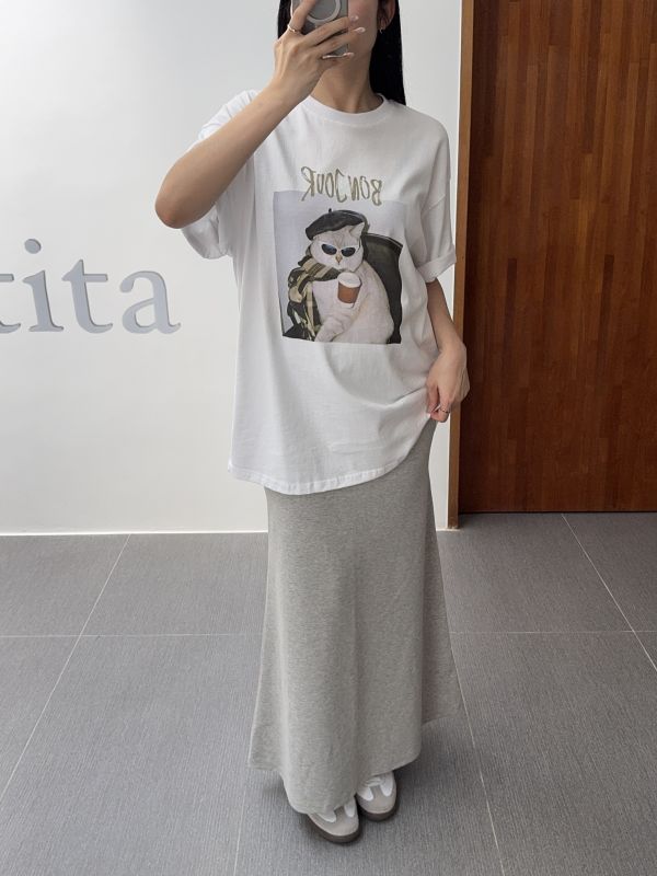 百搭貼臀魚尾舒服裙 
