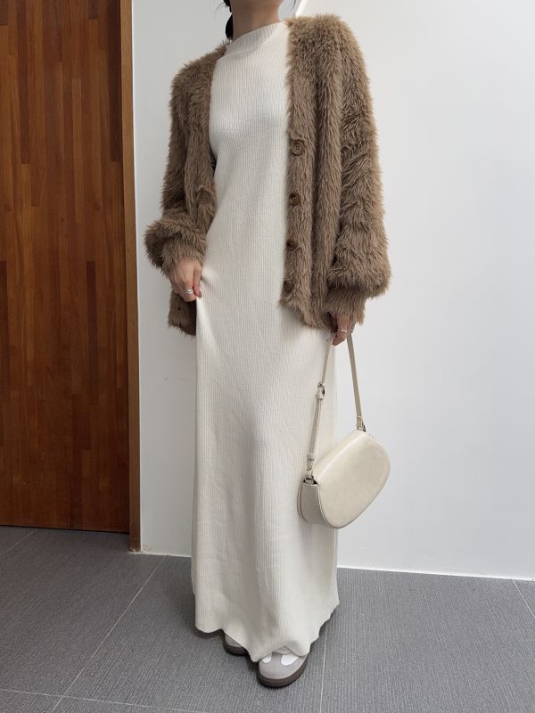 /現貨/超舒服微領針織長OPS 