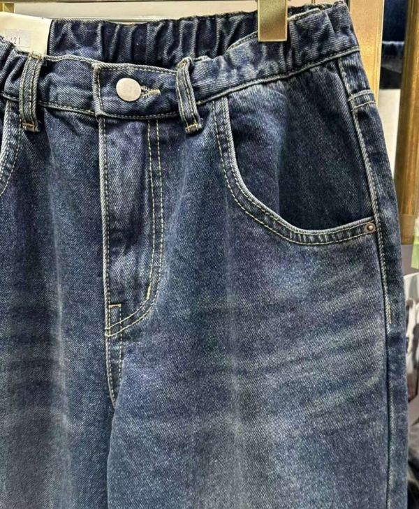 小幫手的百搭寬牛仔褲S-XL 