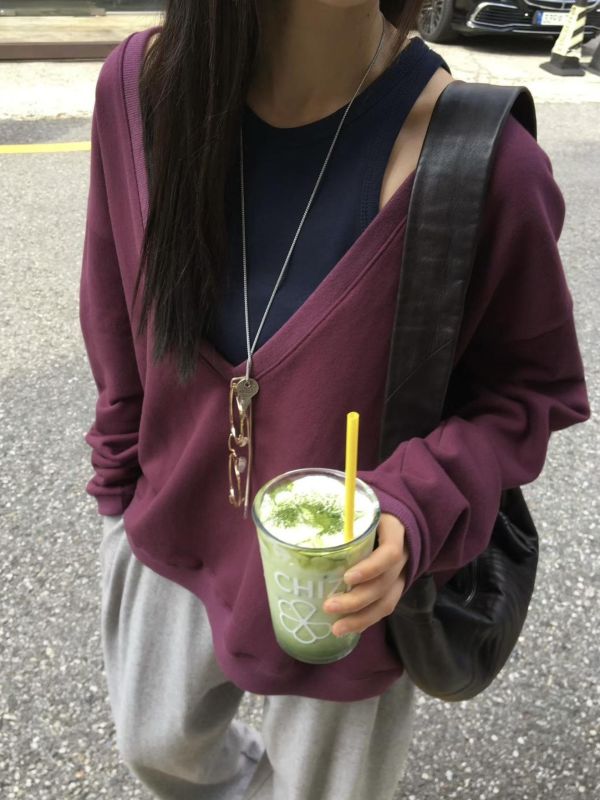 質感大V領大學T 