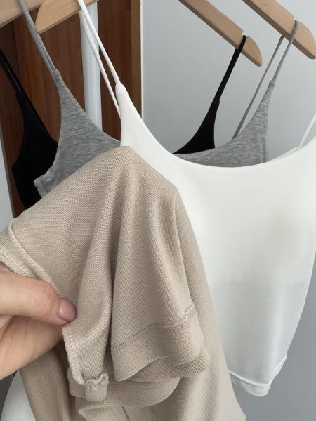 必備的那件bra top 