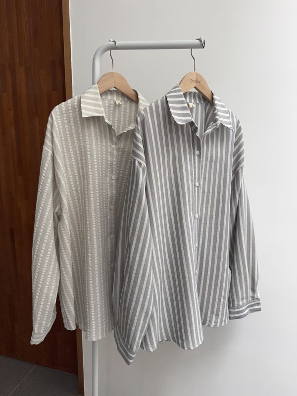 不經意的時髦高級感襯衫 