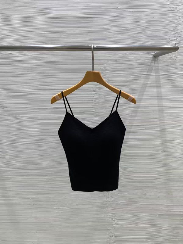 質感小V領bra top 
