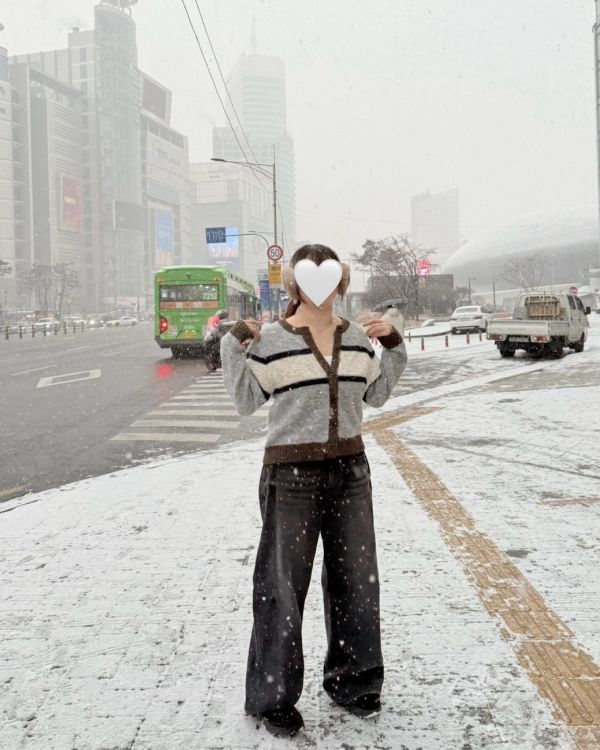 淺刷色率性寬牛仔S-XL 