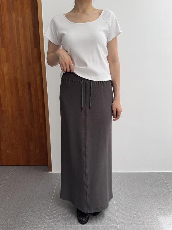 小華夫格紋舒服裙 