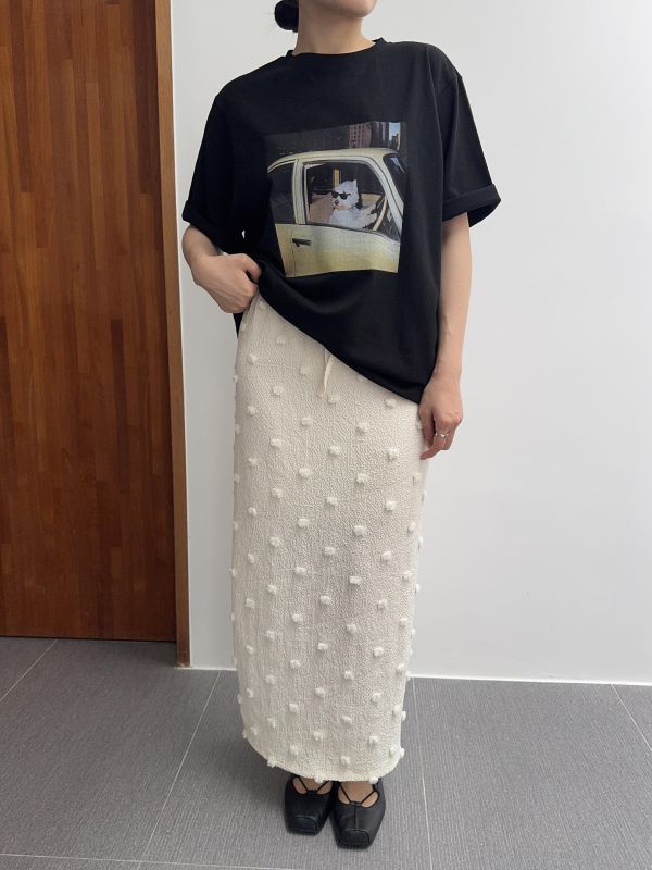 墨鏡狗狗開車短T 