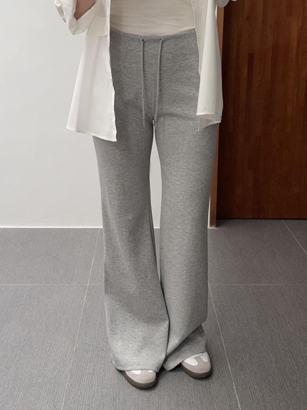 小喇叭顯腿長棉褲 