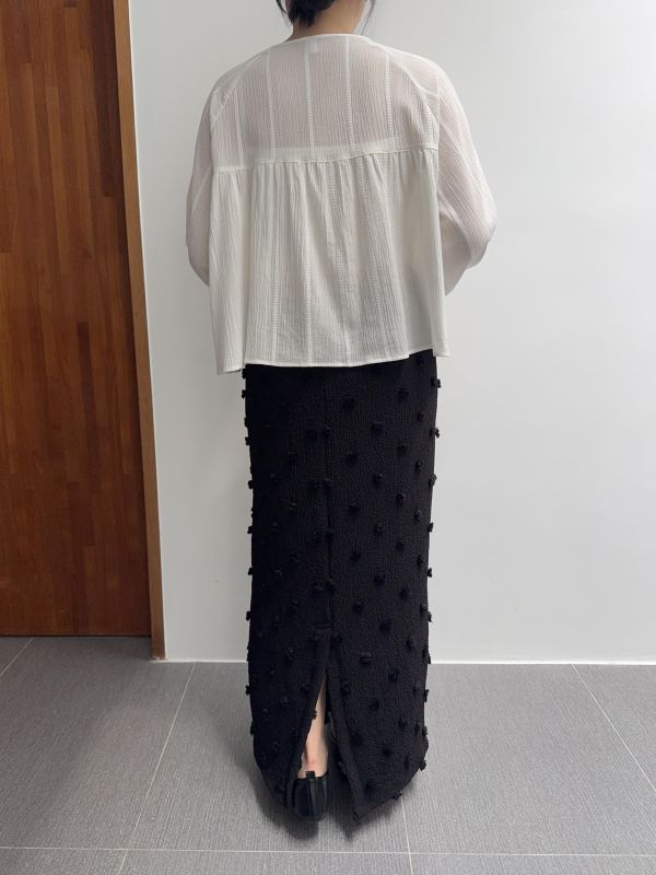 優雅純白綁繩仙女衣 