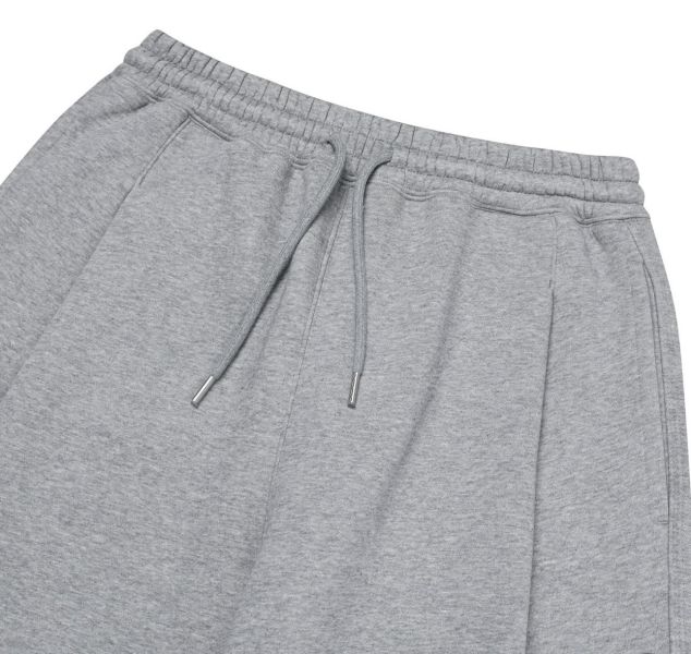 男裝-簡約打褶休閒棉褲 