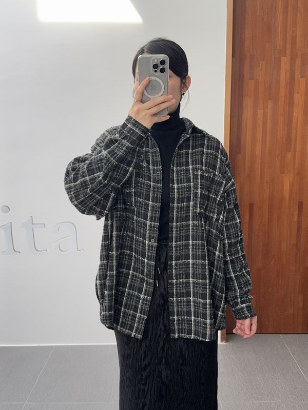 特別好看的格紋襯衫 