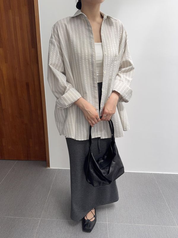 不經意的時髦高級感襯衫 