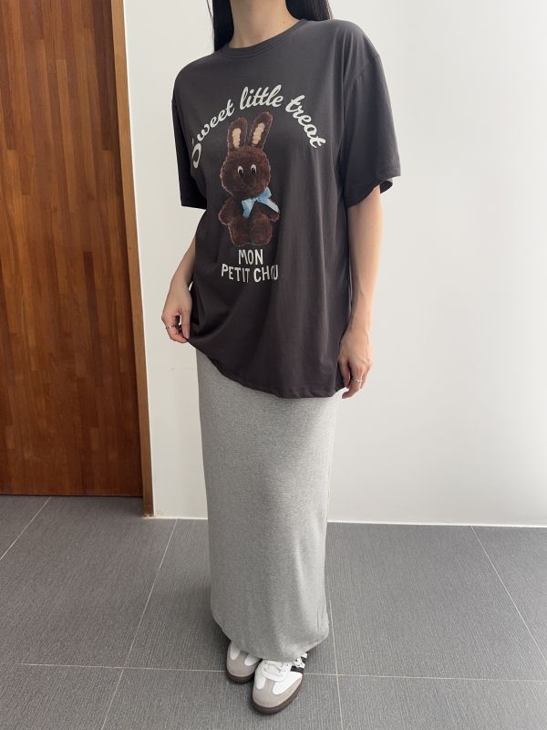 /現貨/可愛兔娃娃舒服短T 