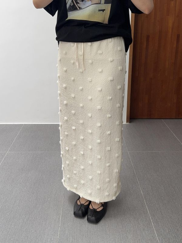 可愛迷人毛球長裙 