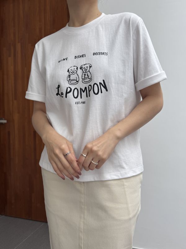 /現貨/可愛線條圖案短T 